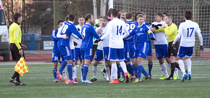 Воронежский «Факел» разгромил хозяев поле — клуб «Калуга»