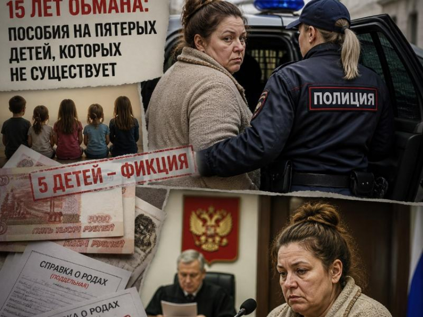 Женщина 15 лет получала крупные пособия за воздух в Воронежской области