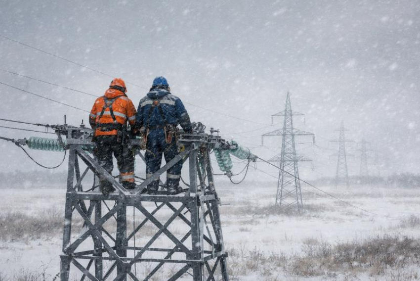 Энергетиков «зарядили» на работу в предстоящий в Воронежской области снегопад