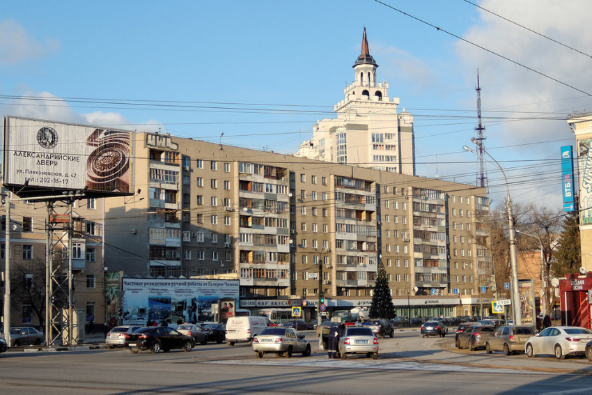 В центре Воронежа появились светящиеся номера домов
