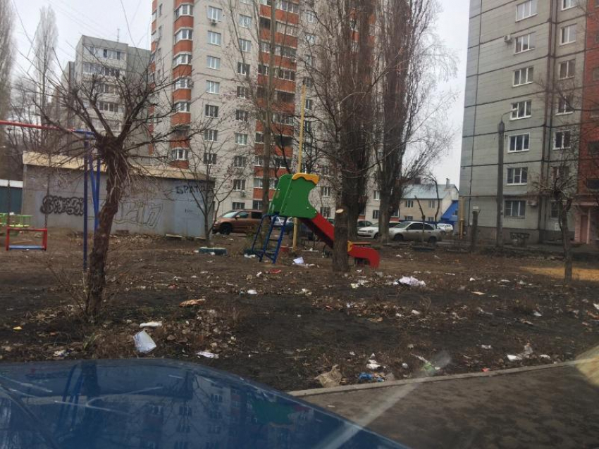  Детям из Воронежа приходится резвиться на помойке 