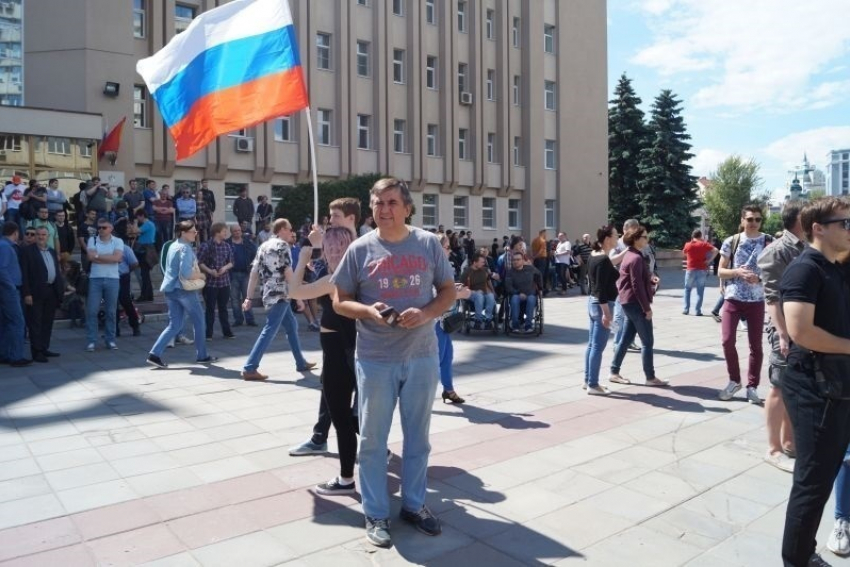 Митинг имени Навального в Воронеже прошёл по завету Пескова