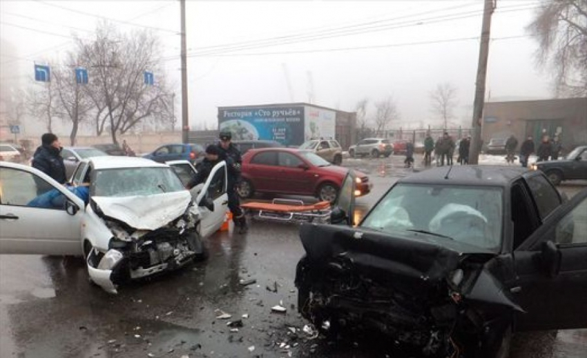 В Воронеже произошло ДТП с участием высокопоставленного полицейского