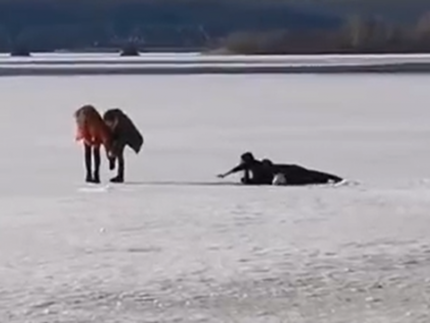 Недетские игры детей показали на льду в Воронеже