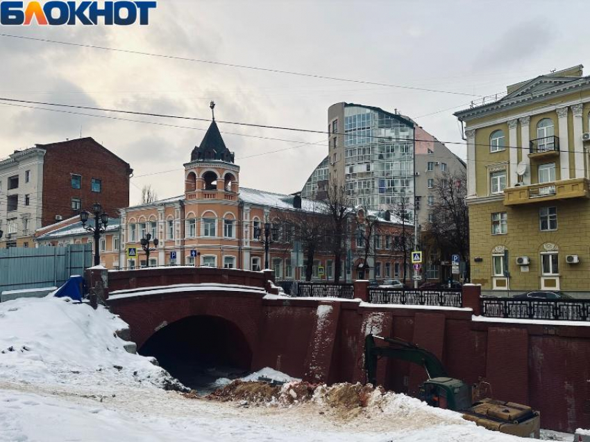 Как сейчас выглядит Каменный мост в Воронеже