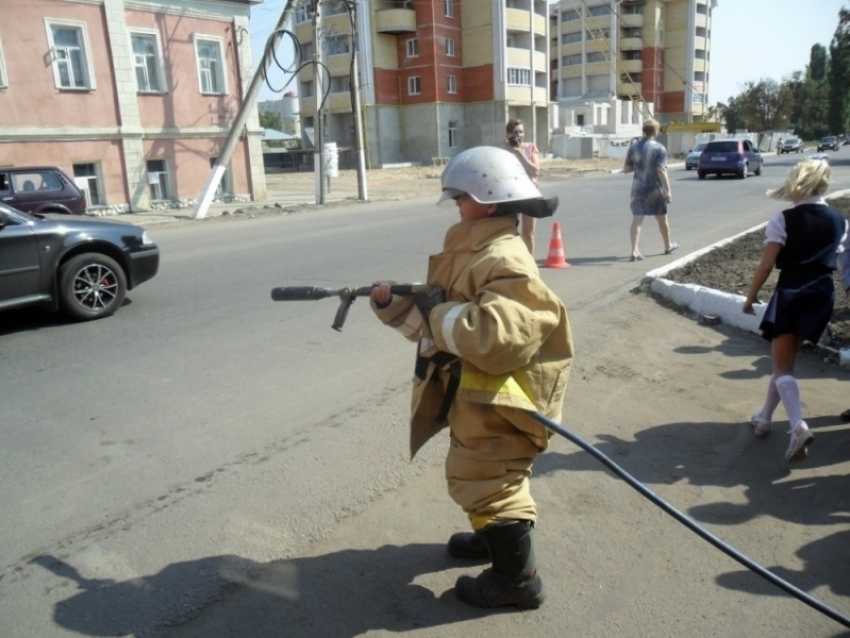 Школьники из Воронежской области на несколько часов стали спасателями