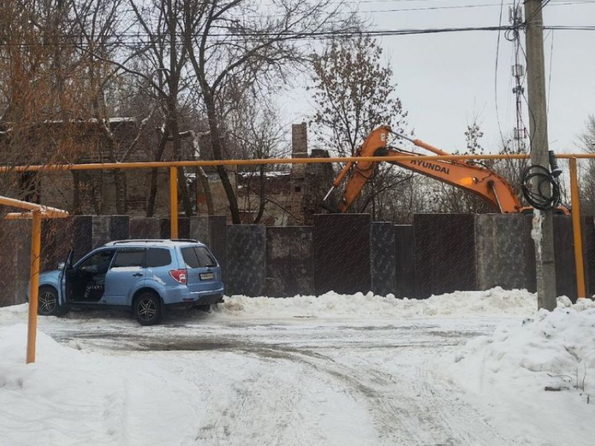 Воронежцы сообщили о сносе исторического Дома мещанина Рыжкова