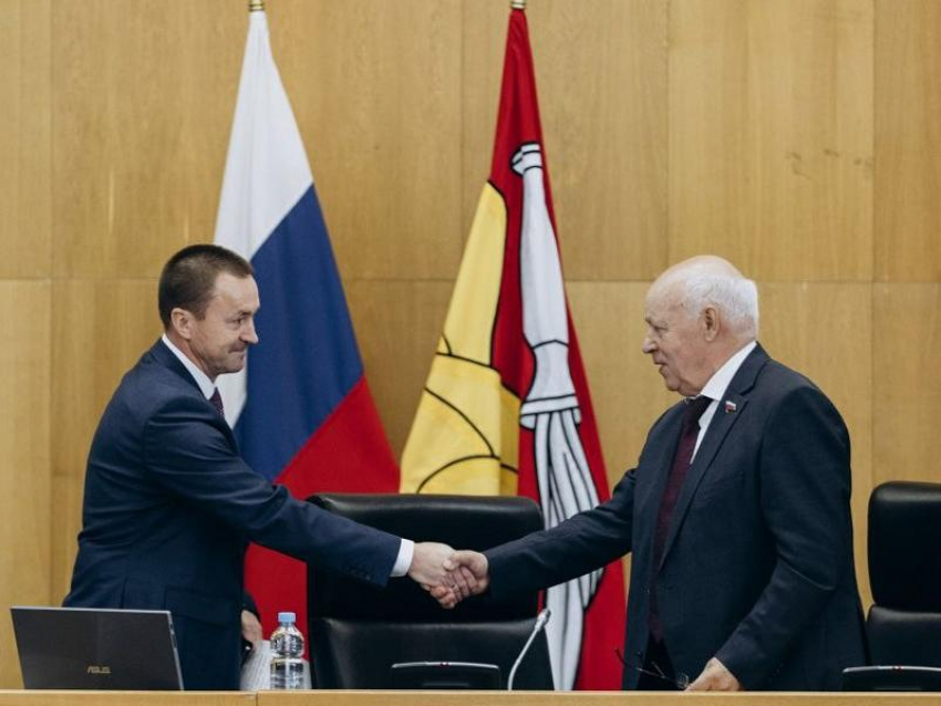 Что сказал Юрий Матузов сразу после избрания на пост председателя Воронежской облдумы