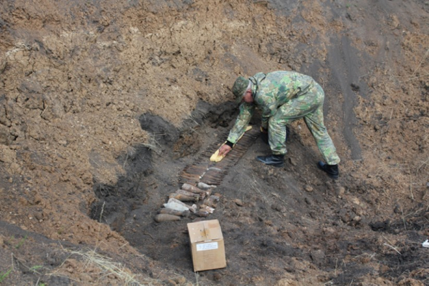 В Воронежской области взорваны 175 боеприпасов времен Великой Отечественной войны (ФОТО)