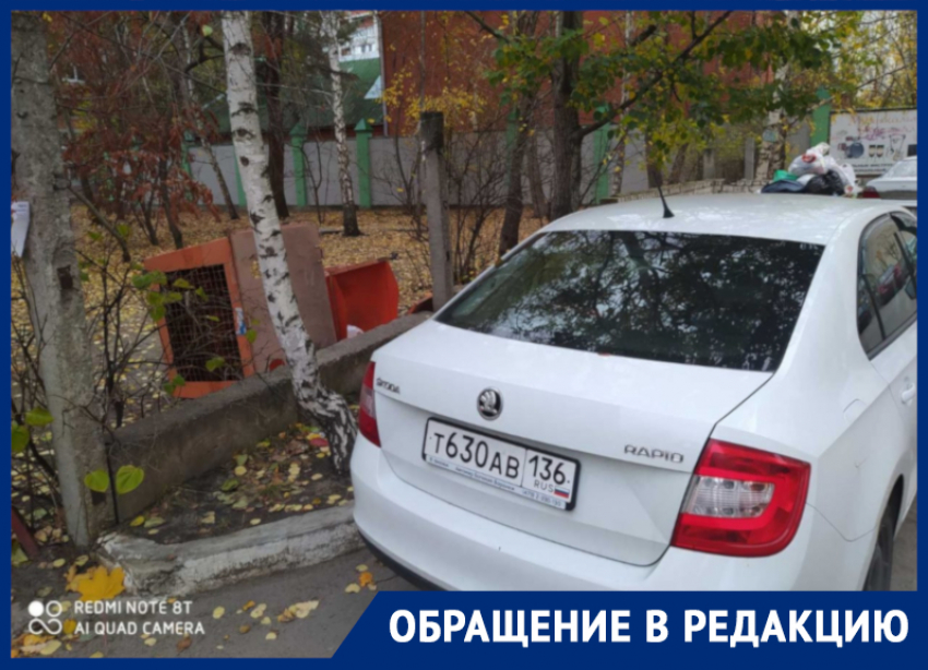 Парковка ударила по раздельному сбору мусора в Воронеже 