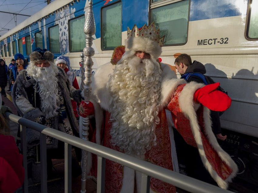 Праздничный «Поезд Деда Мороза» в этом году обойдет стороной Воронеж