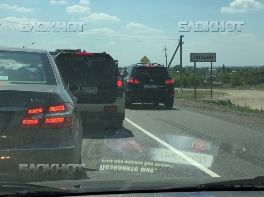 Воронежцев предупредили об опасности объезда пробки в Лосево