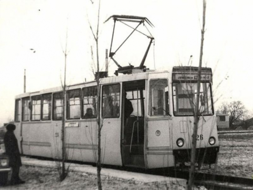 Самый массовый трамвай в мире показали на архивном фото в Воронеже