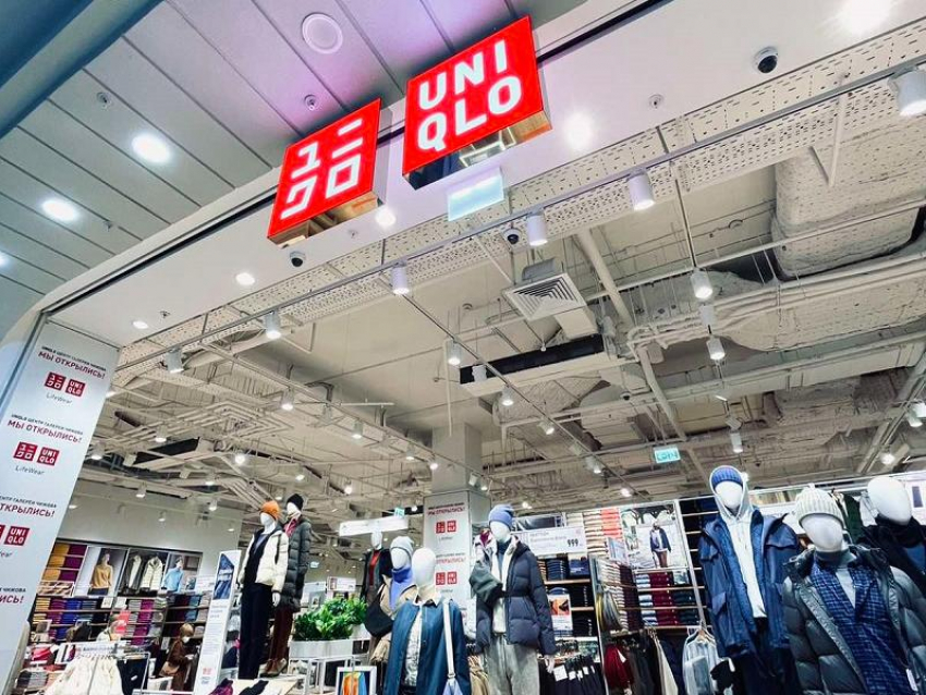 Магазин глобального бренда из Японии UNIQLO открылся в Центре Галереи Чижова