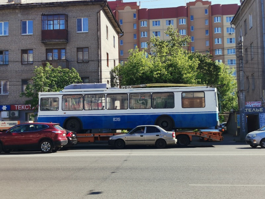 Новая партия московских троллейбусов прибыла в Воронеж