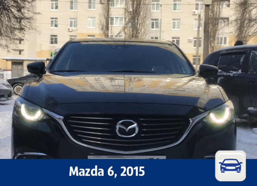 В Воронеже продают черную Mazda 6