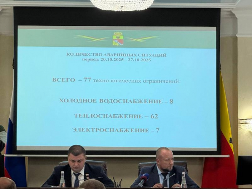 Две семерочки: что доложили о коммунальных авариях заместителю воронежского мэра 
