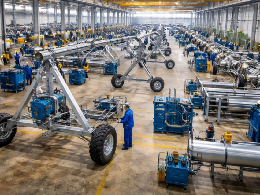 Завод ирригационных установок могут открыть за 2 млрд рублей под Воронежем