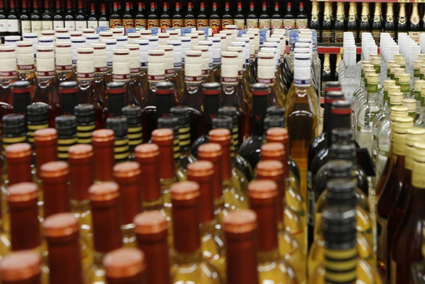 В Воронеже 10 тыс бутылок алкоголя ушли с молотка по 8-кратной цене