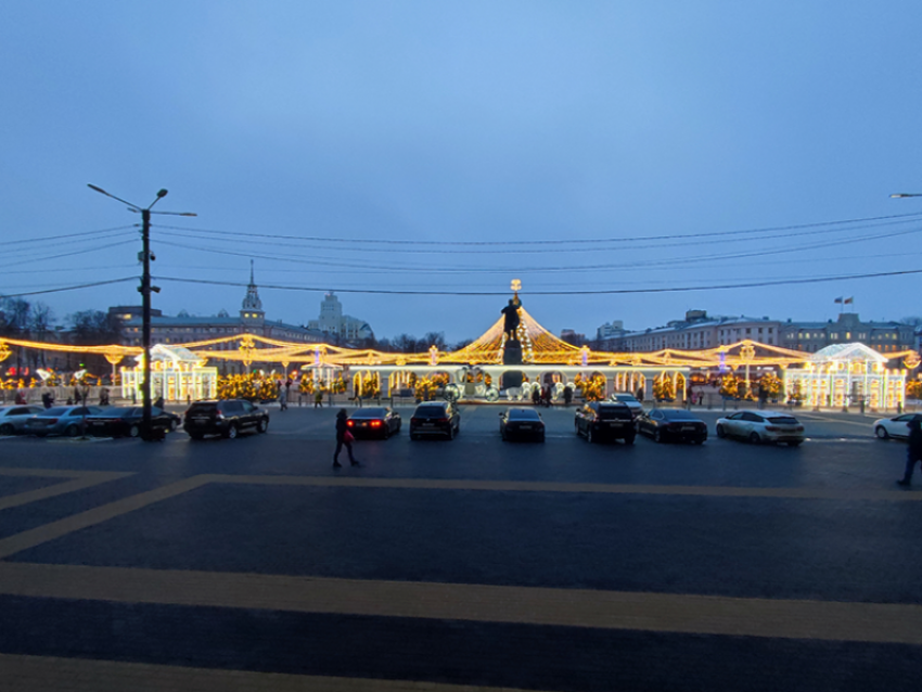 Новогоднее оформление площади Ленина: подводим итоги