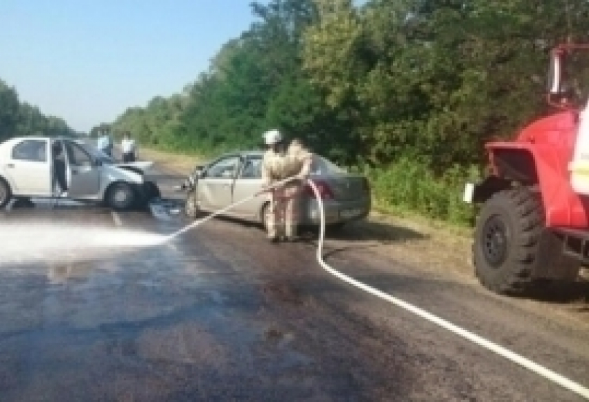 Молодая автоледи на «Форде» погибла на воронежской трассе, врезавшись в грузовик