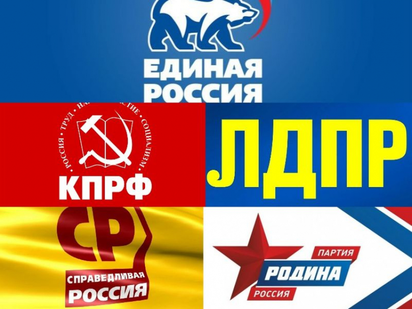 Членство в партиях россии