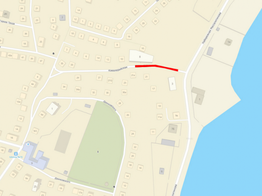 Часть улицы перекроют в Воронеже из-за ливневки 