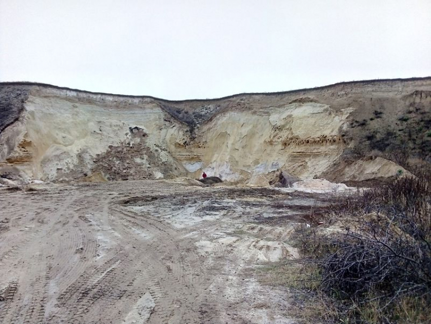 Очередной незаконный песчаный карьер обнаружили экологи под Воронежем