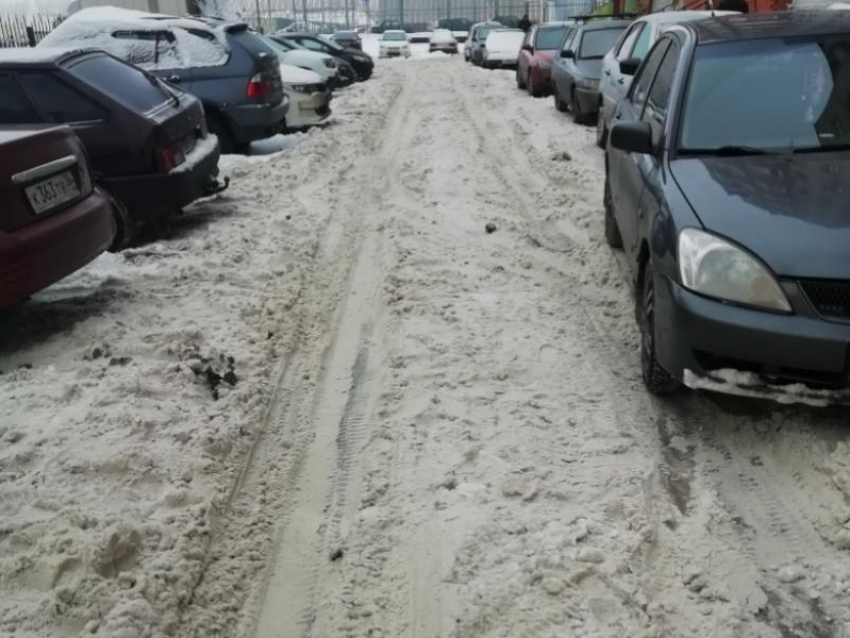 УК отчиталась за «мифическую» чистку снега в Воронеже
