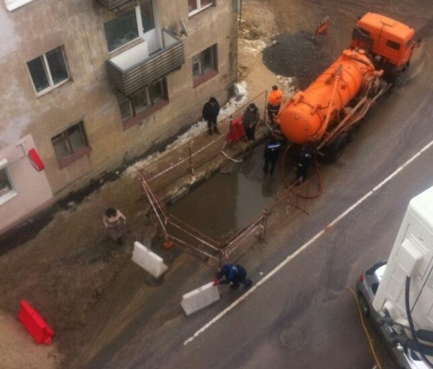 Воронежские собственники в центре города говорят, что сидят две недели без воды