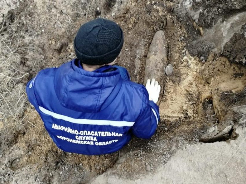 Противотанковую мину взорвали под Воронежем 