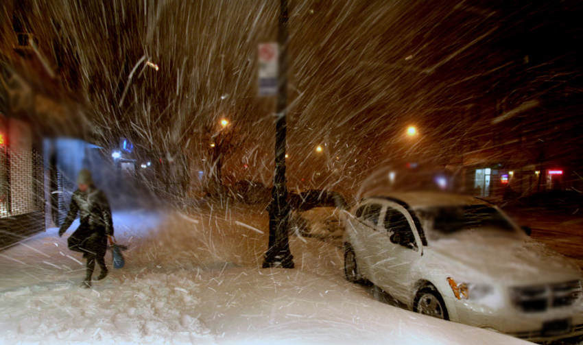 Воронежские спасатели предупредили о ночном снегопаде с очень крепким ветром
