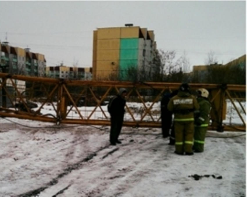 Под Воронежем рухнул башенный кран: погибла женщина 