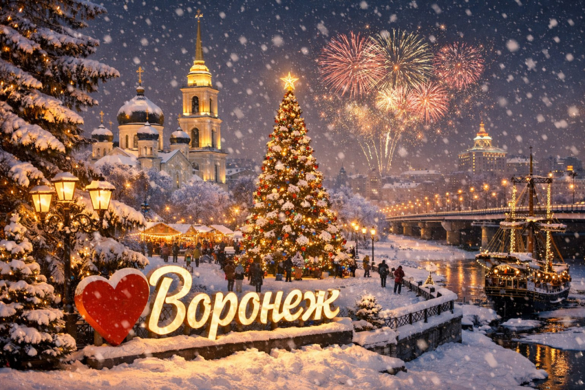 Какой погодой встретит Воронеж Новый 2026 год