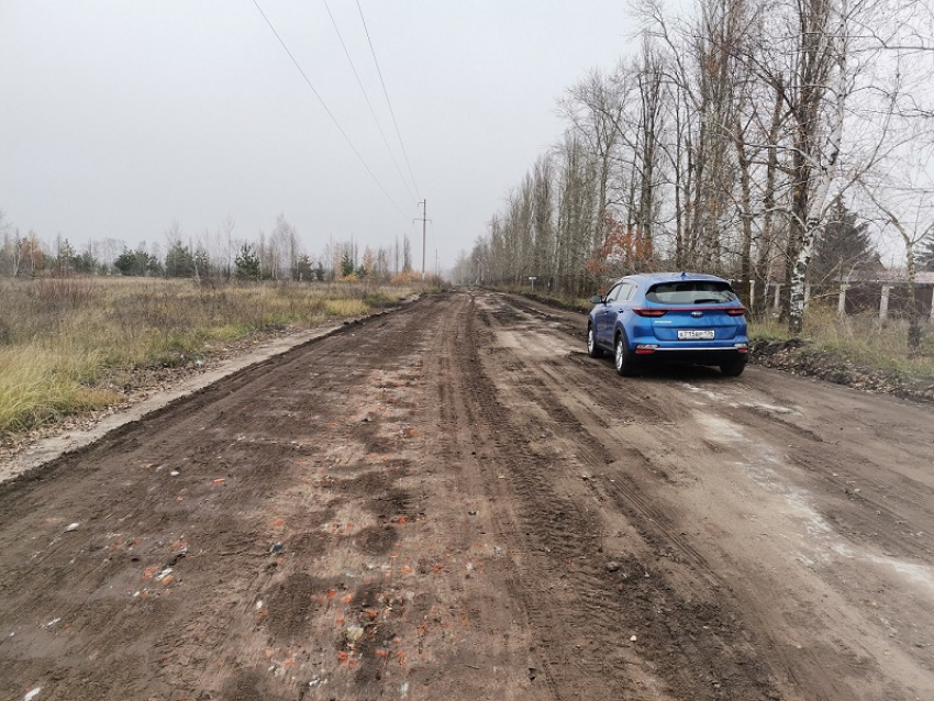 Воронежские дачники стали заложниками бездорожья 