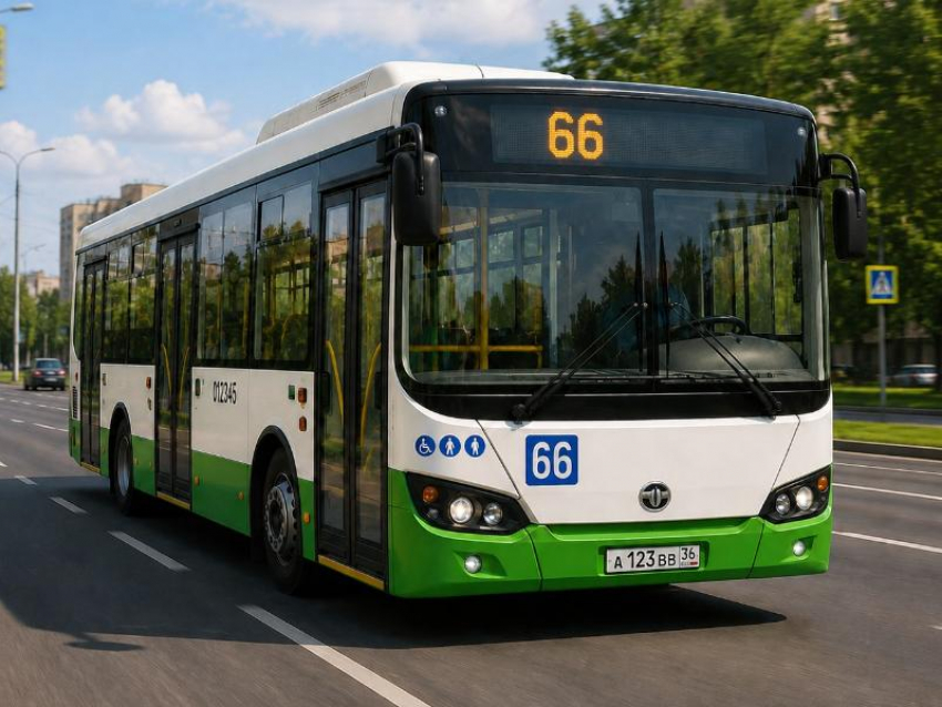 В Воронеже изменили маршрут автобуса №66