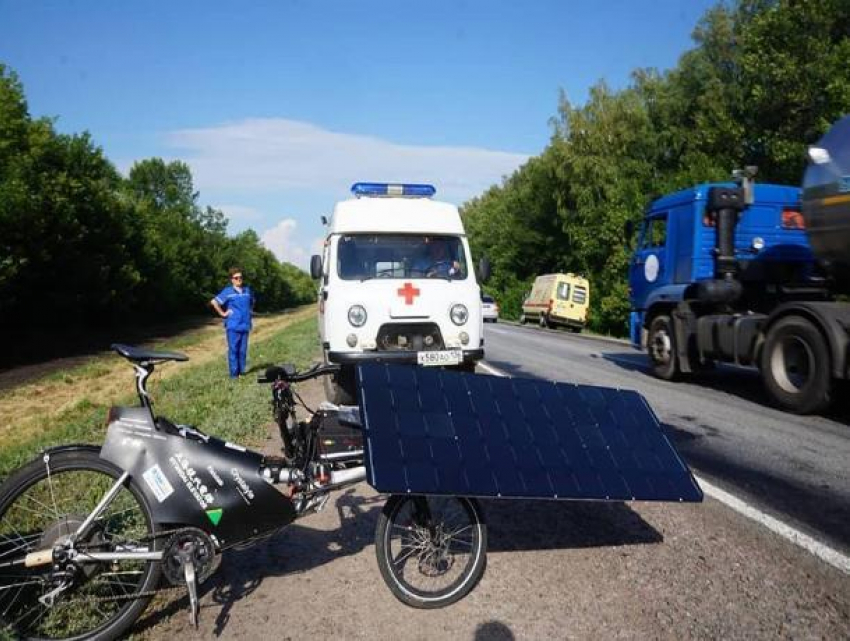 Бельгийского участника международного велопробега сбили на воронежской дороге