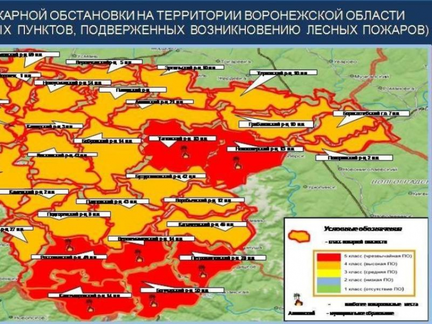 “Помните огненные уроки”: о чрезвычайной степени пожарной опасности предупредили воронежцев