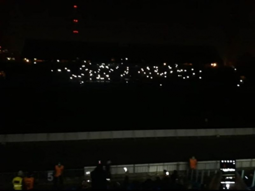 Как завершился матч на воронежском стадионе с погаснувшим светом
