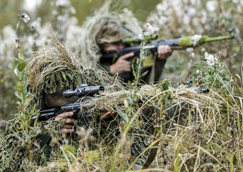 Под Воронежем замаскированные снайперы поражали до 4 целей в минуту
