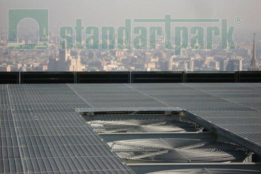 Применение решетчатого настила