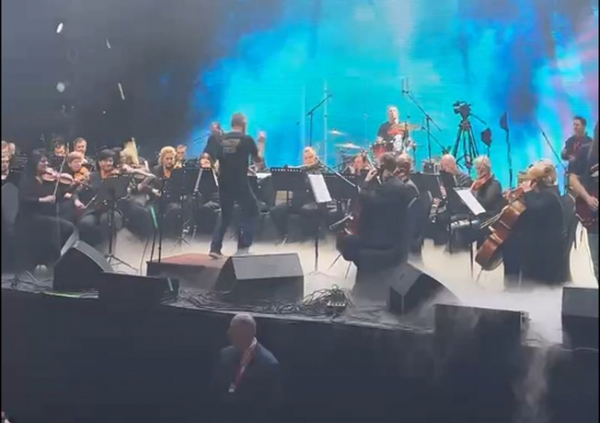 Фееричное исполнение хоевского «Тумана» симфоническим оркестром попало на видео в Воронеже