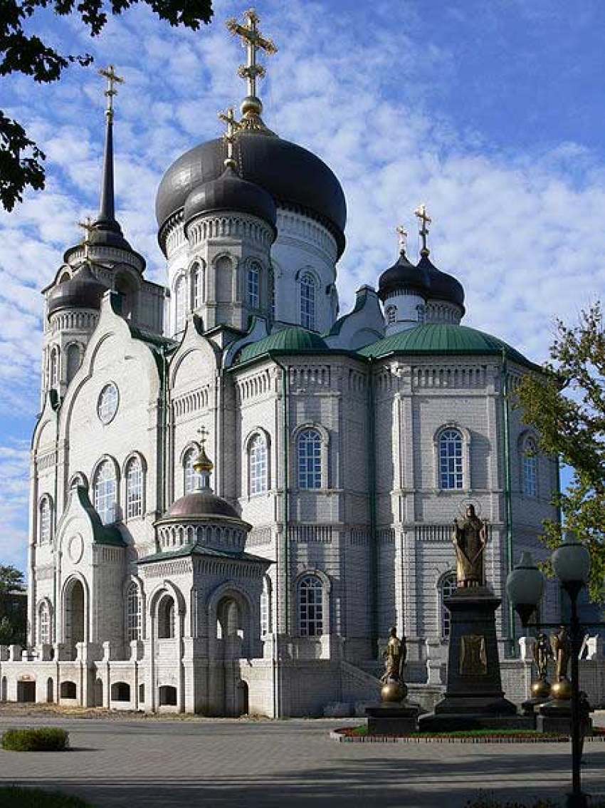 Воронежский водоканал внес кафедральный собор в список незаконных построек