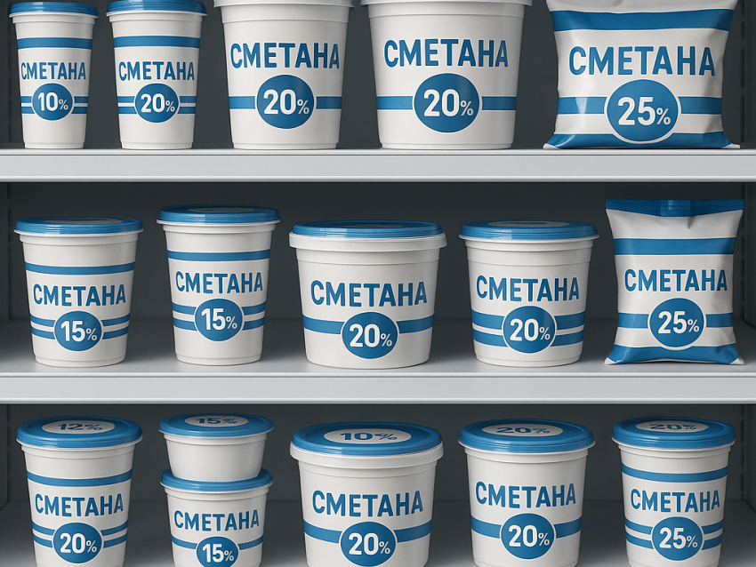 Ухудшение налицо: 4 образца российской сметаны вызывали особую тревогу у экспертов