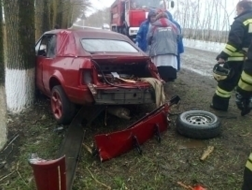 «Опель» врезался в дерево под Воронежем: есть раненые 