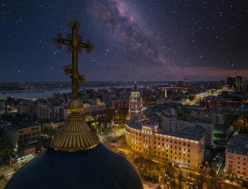 Как прошла пасхальная ночь в Воронеже