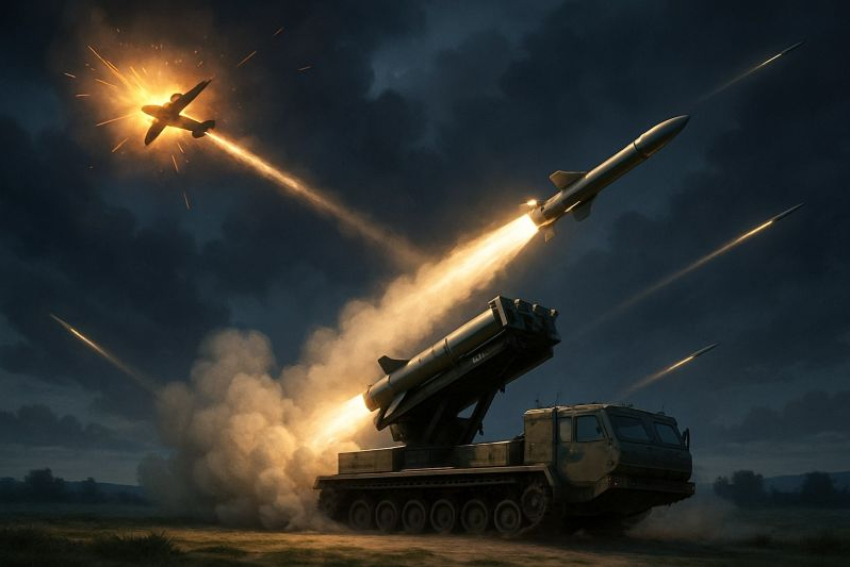 Очередной вражеский беспилотник сбили силы ПВО над Воронежем