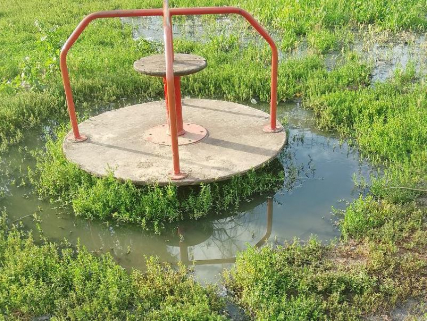 Ароматное детство: фекалии затопили детскую площадку в Воронеже