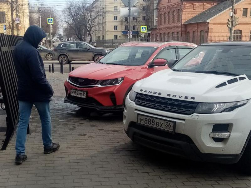 Парковка возле модной клиники смутила воронежцев