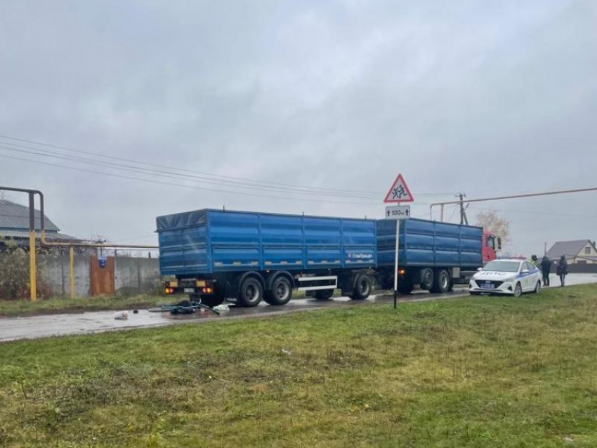 Автопоезд наехал на 72-летнего пенсионера на велосипеде в Воронежской области